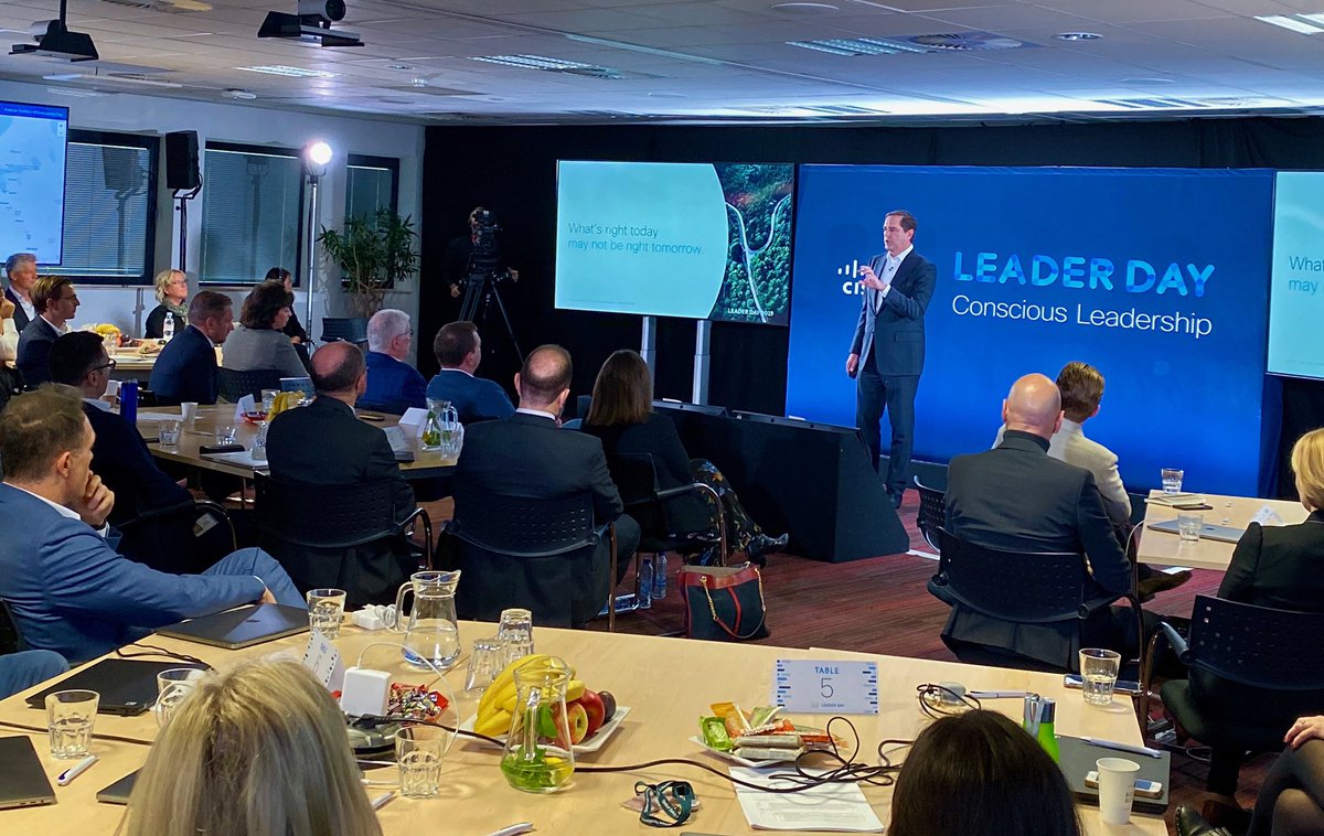 Kicked off my trip to Amsterdam by hosting #CiscoLeaderDay! Always proud of <a href="/Cisco/">Cisco</a>'s commitment to helping our leaders be the best they can...so they can build and inspire the best teams! #WeAreCisco <a href="/FranKatsoudas/">Francine Katsoudas</a> <a href="/CiscoNederland/">Cisco Nederland</a>