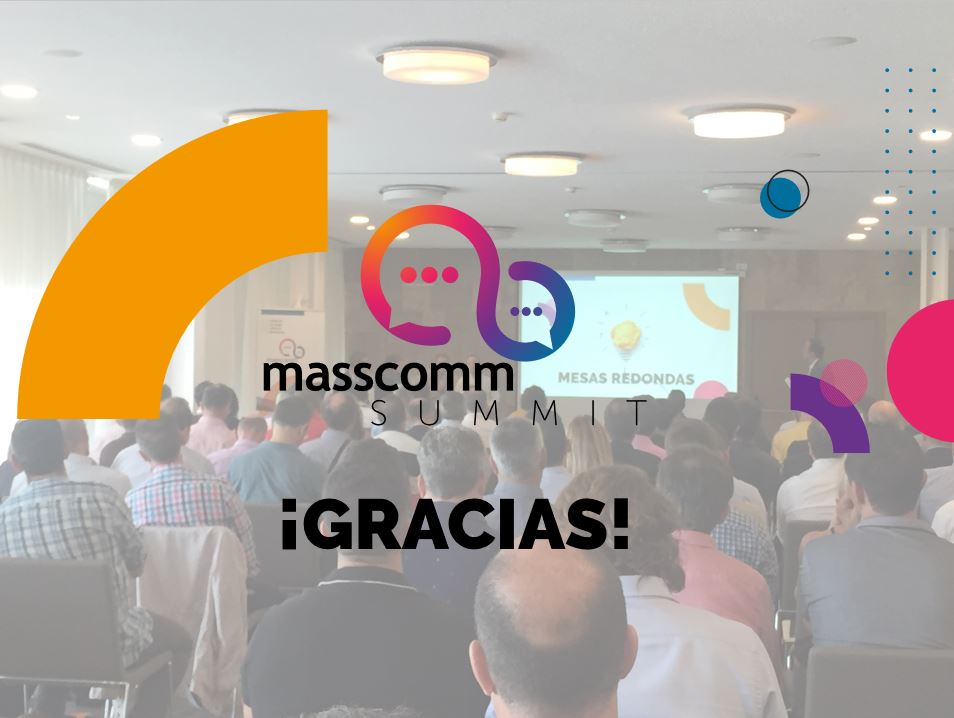 masscommInnova's tweet photo. [SUMMIT NEWs] Muchísimas gracias a todos los asistentes al #MasscommSummit19 en Valencia. Fue un experiencia increíble e innolvidable, ¡un éxito total! Esperamos veros en próximos eventos y seguir disfrutando y aprendiendo juntos. ¡Un verdadero placer! 🤗👏 https://t.co/Md00EfQXTX