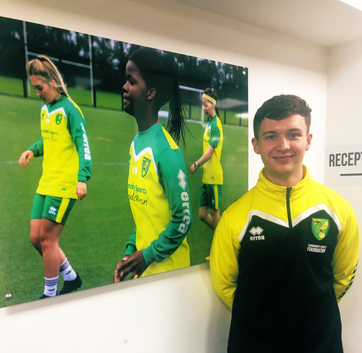 Welcome to the team!

Jack joins us as Girls &amp; Womens Development Coordinator for Suffolk!

canaries.co.uk/rdp/news/2019/…