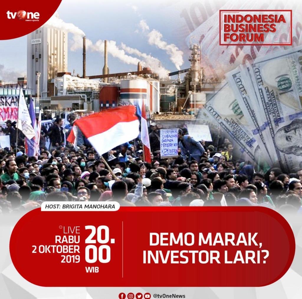 Saksikan ⁦<a href="/IBFtvOne/">IBF TVONE</a>⁩ nnti malam hanya di ⁦<a href="/tvOneNews/">tvOnenews</a>⁩. Cc ⁦<a href="/karniilyas/">Karni ilyas</a>⁩ ⁦<a href="/wahyukustyanto/">___splash</a>⁩ ⁦<a href="/sarieafri/">Purbasari D</a>⁩