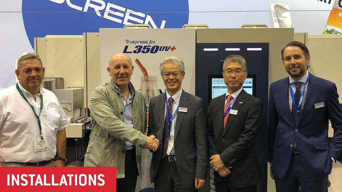 LabelsNLabeling's tweet photo. #EtiquetasAdhesivas #Rever, a member of the #DocuworldGroup and a leading #Spanish producer of self-adhesive labels, has purchased a @ScreenEurope #Truepress Jet L350UV+ press to increase capacity.
Find out more: https://t.co/wYvpbMPayn
#LabelNews #LabelIndustry https://t.co/lQ76lkkdVg