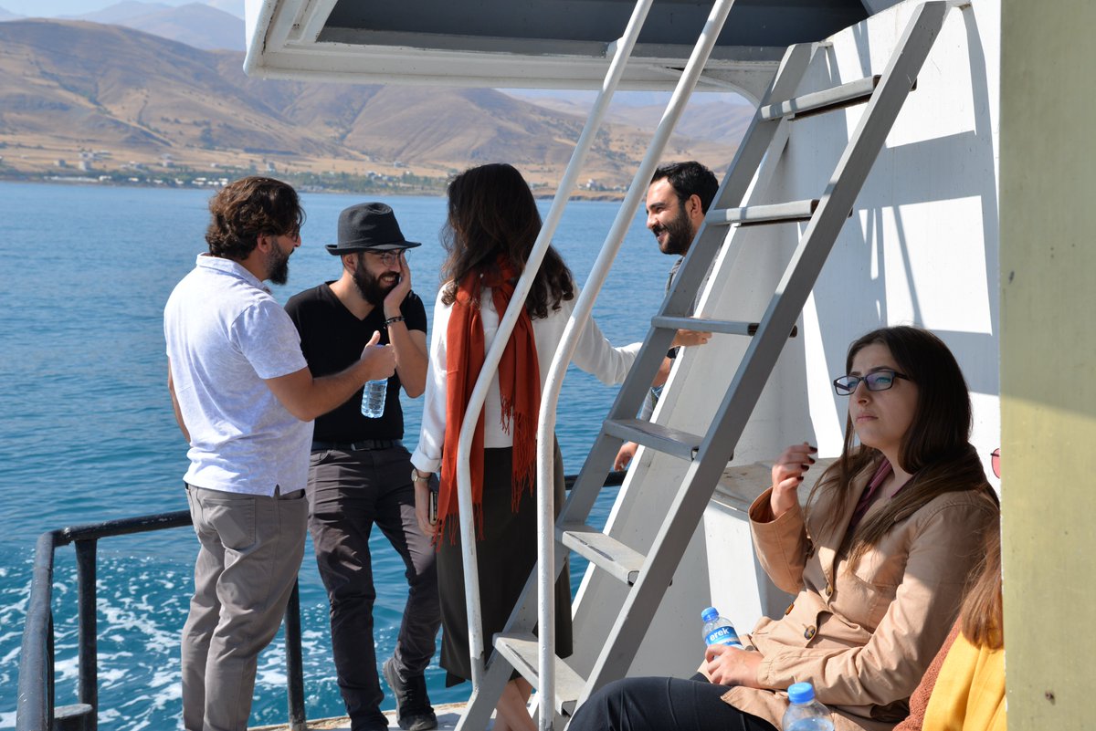 IWACT_YYU_Van's tweet photo. Van Trip on 29/09/2019: #Akdamar Island #Armenian church visit. https://t.co/4xj8yVTNEo