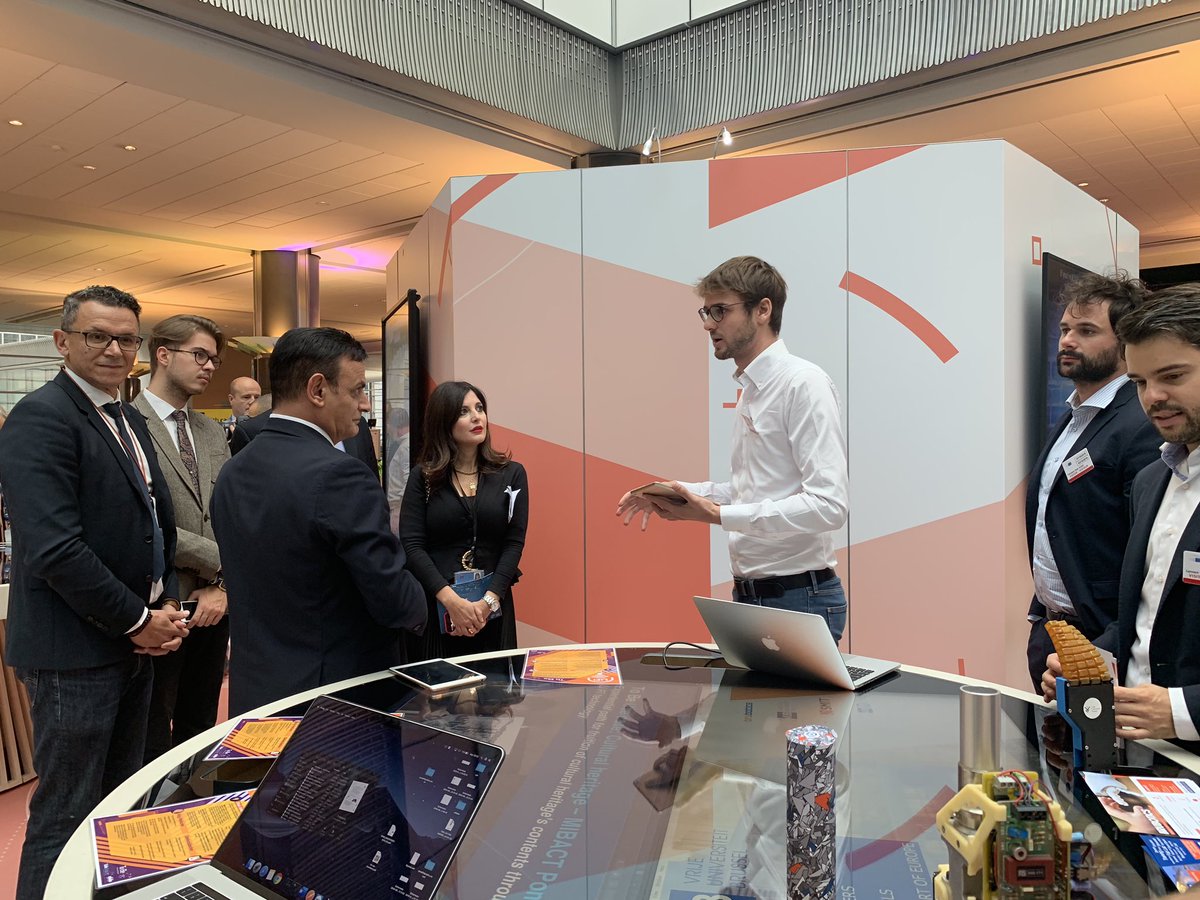 EP_Technology's tweet photo. Day 2 @ the ITEC innovation village 😄 Many interesting talks and demonstrations are planned for today. If you around pass by to have a look! 
#DGITEC #DGITEC_Innovation_Week #EP_Innovation https://t.co/1qAOqYekRx