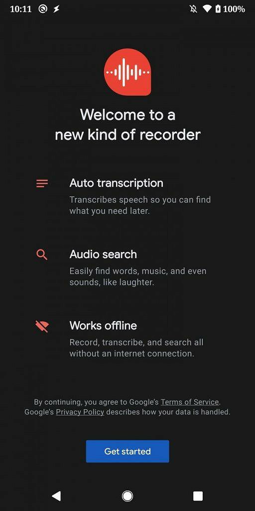 stufflistings's tweet image. Google Recorder gets a new update. The update brings about Auto Transcription, Audio search, and offline usage.
#google #googlerecorder