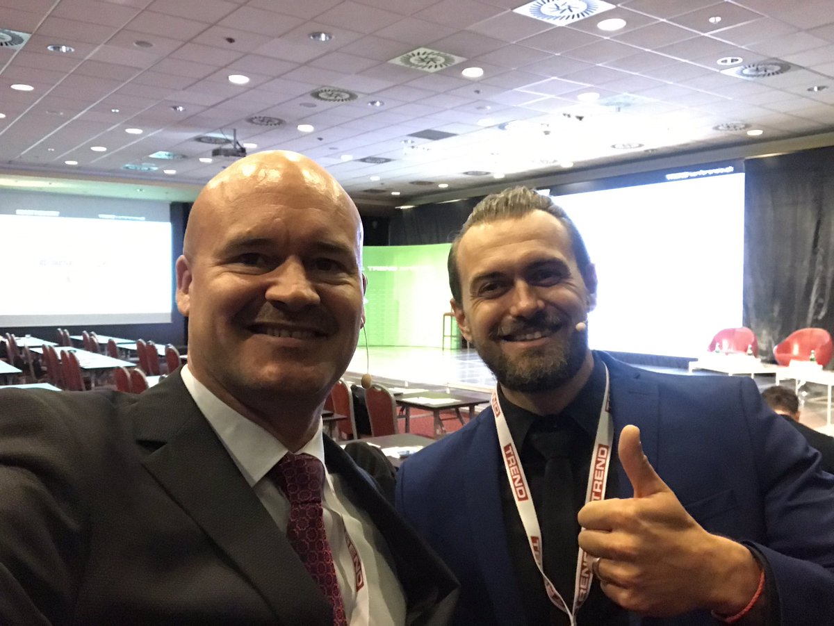 Chris_Plant's tweet photo. #CEIT #trendmagazine #smartindustries #conference #2019 #Zilina #slovakia #Moderting today’s event with #FilipMentel #vobevent @thevoiceofSK https://t.co/ISUjp5NRBj