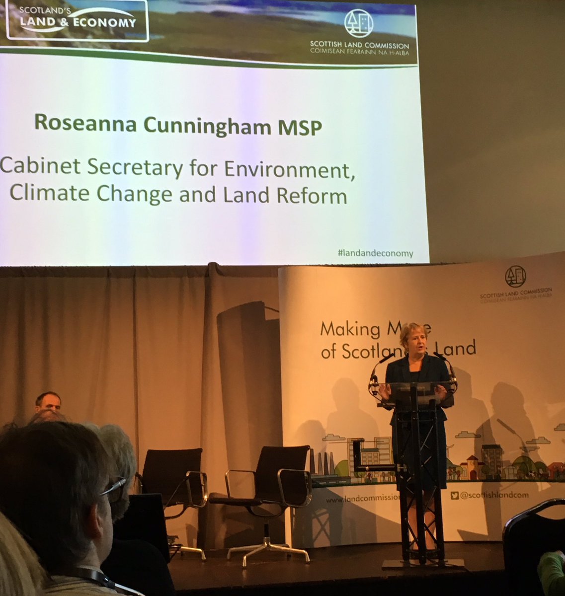 “The way in which we use our land, what we use it for &amp; who owns it are crucial to the long-term wellbeing &amp; prosperity of the country. It is vital we ensure our thinking about land is done in the context of the #climateemergency.” <a href="/strathearnrose/">Roseanna Cunningham 🦣🏴󠁧󠁢󠁳󠁣󠁴󠁿🇪🇺🇺🇦🖖</a>
 
#landandeconomy