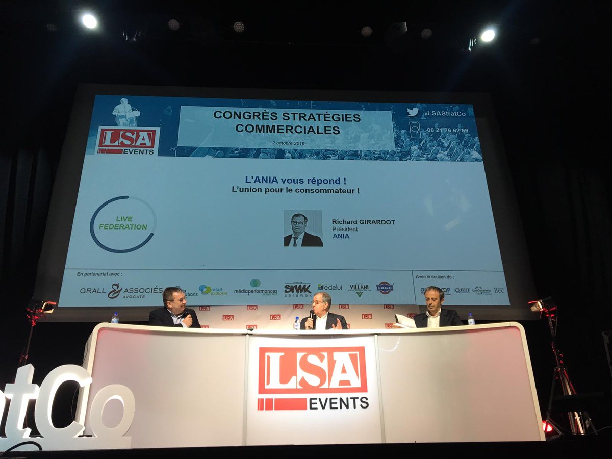 "Les négociations 2020 ne doivent pas être une année charnière! Le sujet n°1 sera le tarif et le refus de tarif qu'il faudra formaliser" <a href="/R_Girardot/">Richard Girardot</a> #LsaStratCo <a href="/LSAconsommation/">LSA Commerce & Conso</a>