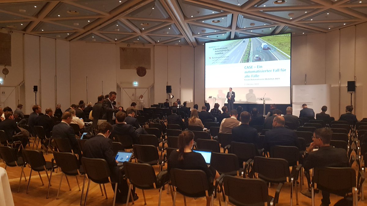 DreherStephane's tweet photo. Launch of the Forum on Automated Mobility #ForumAM at #BMVIT in Vienna where I will present the EU view and highlight the need for cooperation and the development of aligned approaches to identify the best scenarios and use cases for the deployment of CAD @AustriaTech @Europe_CAD https://t.co/92DmJLP0JV