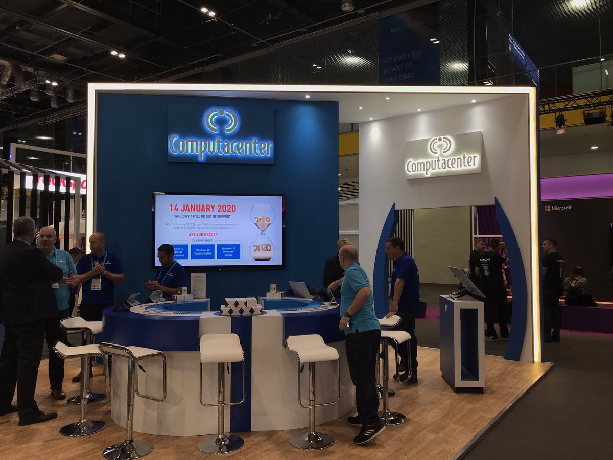 DarronKnibbs's tweet photo. Day 2 of @Microsoft #FutureDecoded Come and visit us on our stand to find out how we can help you with your #DigitalTransformation and enable your users to do more  @ComputacenterUK https://t.co/t72IA0ZcJx