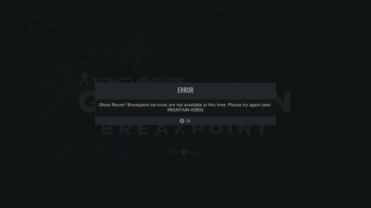 SynergeeG's tweet photo. WTF??? #ghostreconbreakpoint https://t.co/6UVGF1aysO
