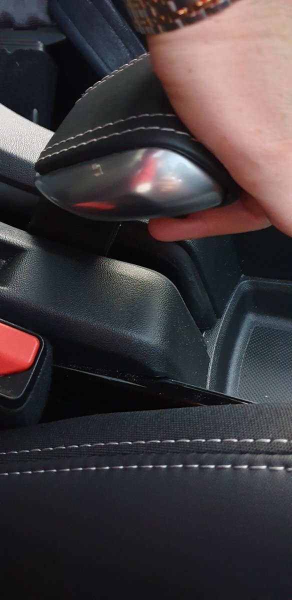 Irrationally irritated by the design of the handbrake on #Peugot hire car - my hands are too small to simultaneously reach the button underneath and press down to release it. Definitely a safety issue - don't think women were involved in testing... #DefaultMale <a href="/CCriadoPerez/">Caroline Criado Perez</a>
