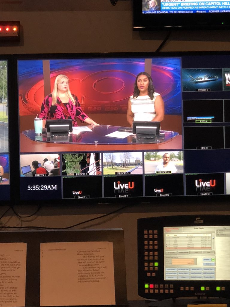 destineecham's tweet photo. We’re live on air right now! Are you watching Today in Georgia this morning with @TesiaWALB  and @EmileighTV  😊 https://t.co/2tDxEMfhql