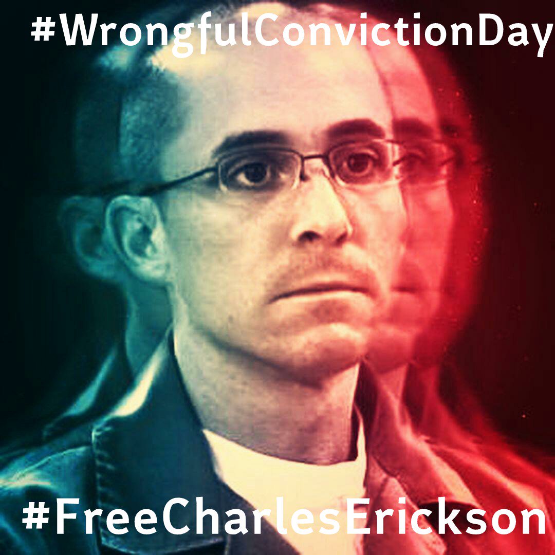 Freedom4bd's tweet photo. Everyday is #WrongfulConvictionDay when you're wrongfully convicted #FreeCharlesErickson #BringingCharlieHome #Wrongfullyconvicted #CharlesErickson https://t.co/dusvGplTmZ