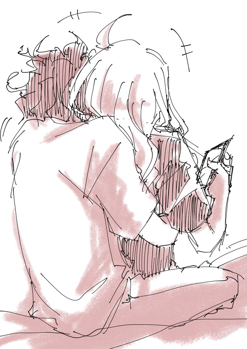 「【腐/ゴッデビ】たまにはイチャイチャしてるのも描いてるんですよ(ちゆがくせいには」|IORIのイラスト