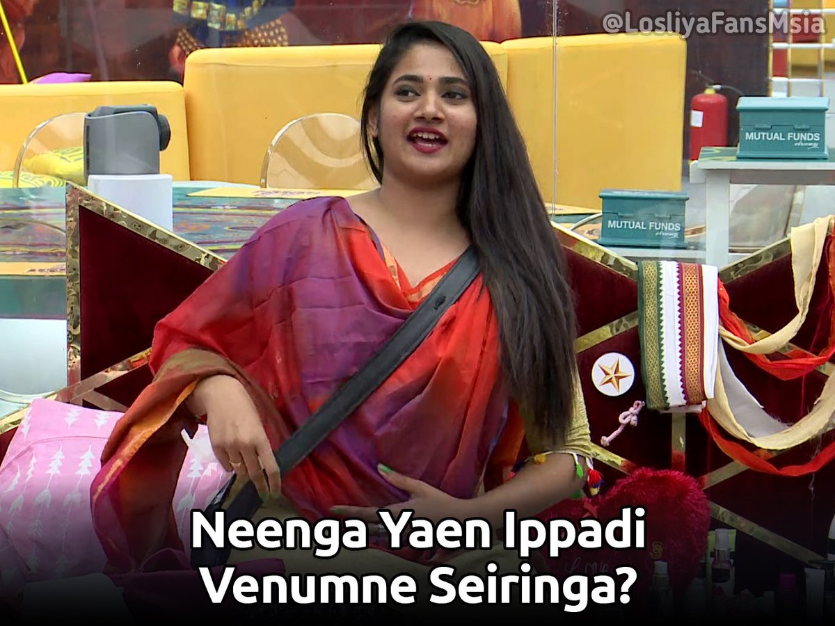  #BB3FinalistLosliya  #Losliya  Captions (8/x)Just for fun. Use them when you needed. And don't forget to RT. Follow this thread as we might keep adding new photo comments too.  #LosliyaArmy  #BiggBossTamil3