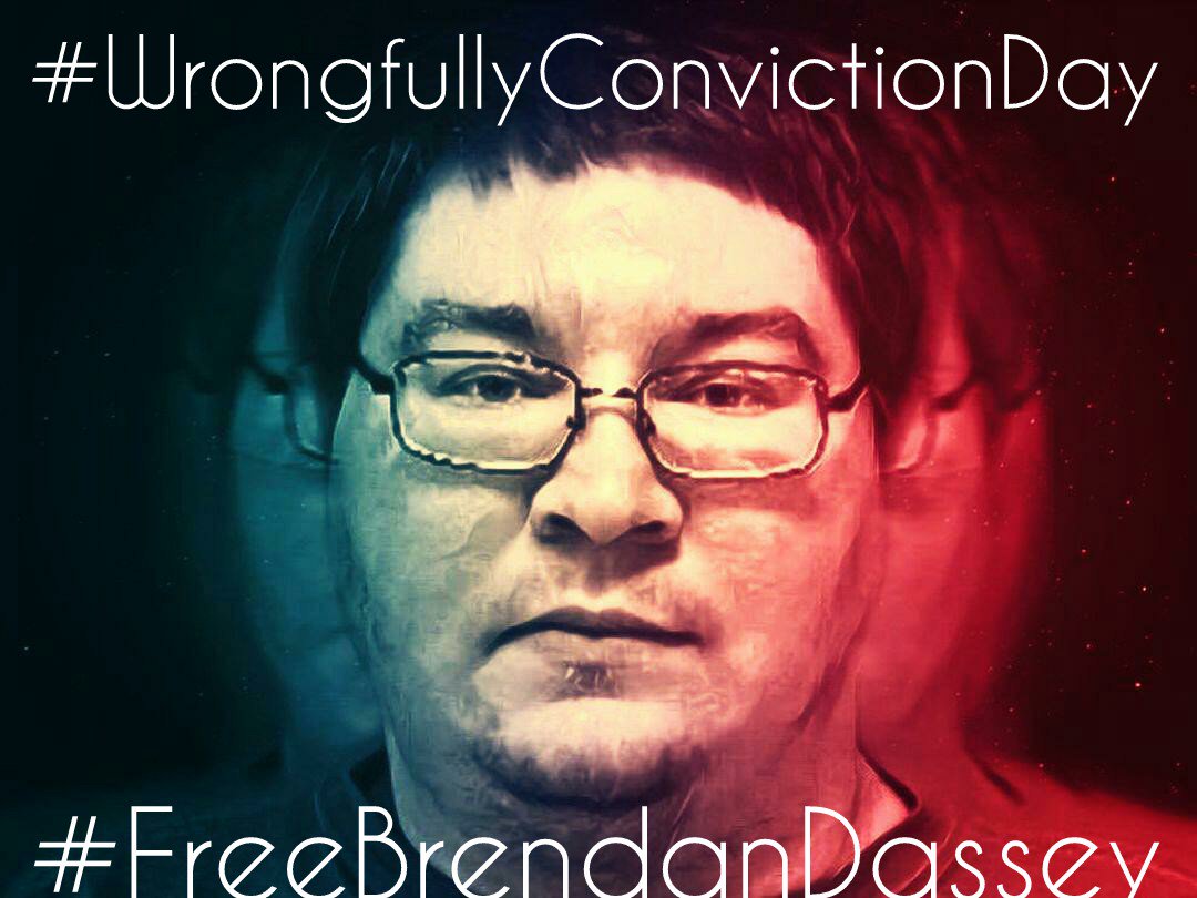 Freedom4bd's tweet photo. Everyday is #WrongfulConvictionDay when you're wrongfully convicted #FreeBrendanDassey #IStandWithBrendanDassey #BrendanDassey #Clemency4BrendanDassey #NoTo5000days https://t.co/1qnzLpEUBv