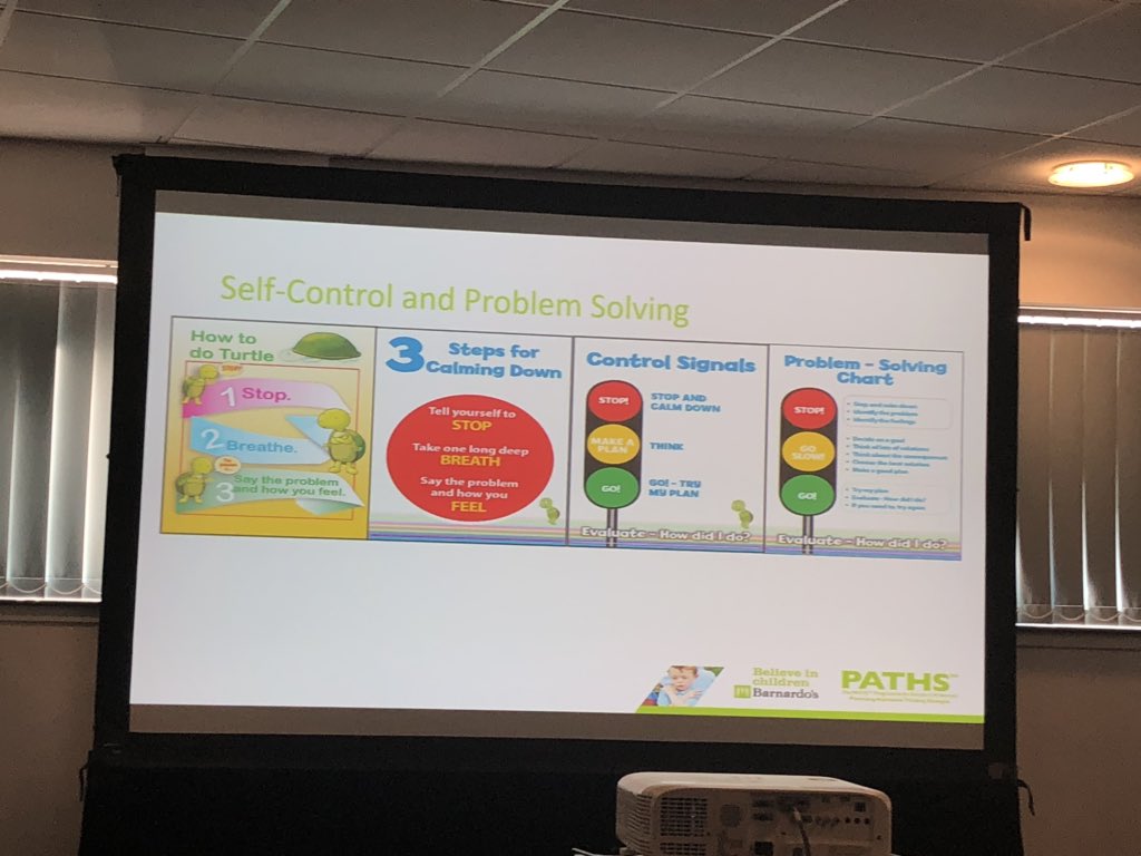 Hearing the superb impact of the PATHs project in #sthelens schools. Thank you to @PathsEdUk <a href="/HolySpiritWA9/">Holy Spirit Catholic Primary</a> #ThriveStHelens