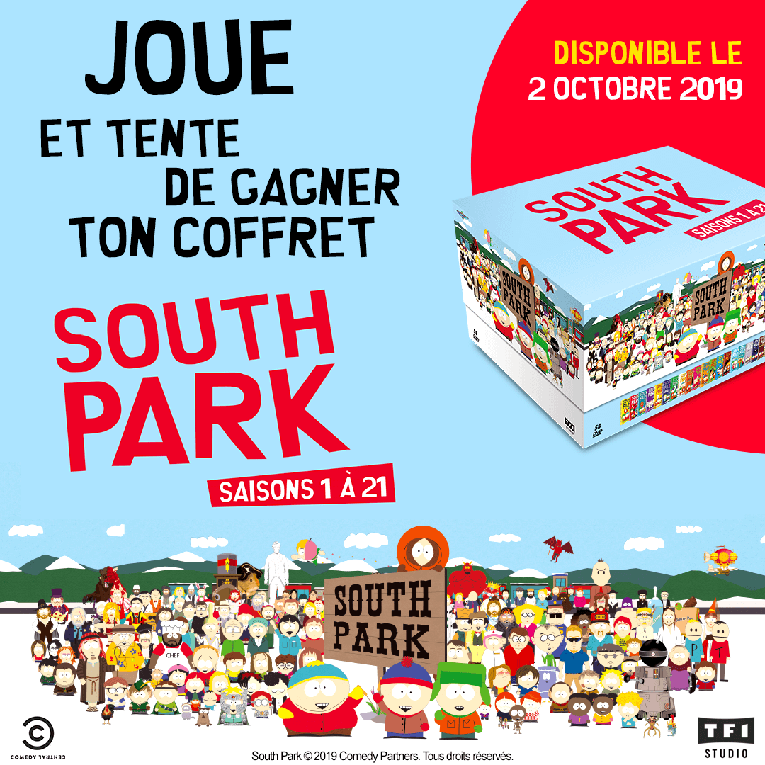 Demotivateur's tweet photo. En quelle année a été diffusé le 1er épisode de South Park ? Tag un pote pour tenter de gagner le coffret des 21 saisons, disponible dès aujourd’hui ► https://t.co/EvMLntMh50 https://t.co/noapVLF9fn