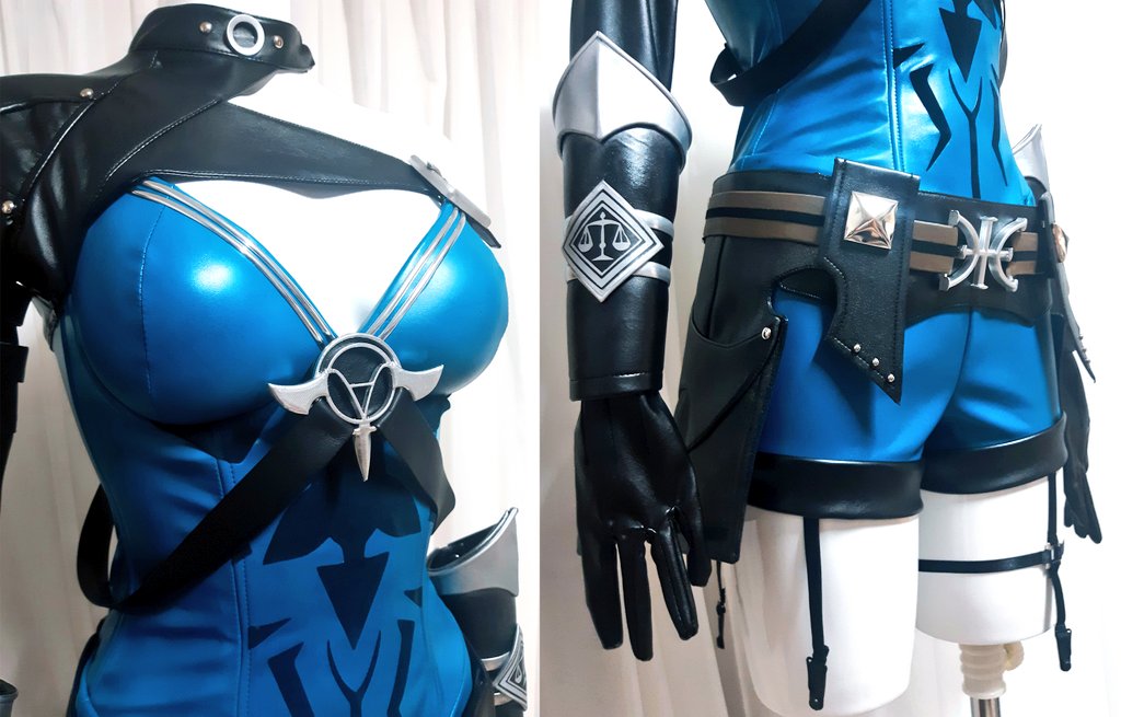 ASASD0130's tweet image. 사이퍼즈 - 시드니💖

코스프레 의상 제작하였습니다.
와이어와 가슴패드를 내장하여 별도의 속옷착용 없이도 예쁜 핏을 만들어줍니다
원작의 색상을 만들어주기 위해 전체염색과 그라데이션작업 하였습니다

#니오샵 #카므 #코스프레의상 #코스프레의상제작 #사이퍼즈 #시드니코스프레 #게임코스프레