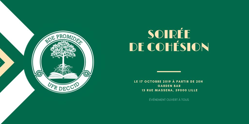 Promidee's tweet image. Bonjour à tous !

Vous l’attendiez tous, la grosse soirée de cohésion est enfin datée !

Rendez vous le 17 Octobre 2019 à partir de 20h au « The Garden Bar » 13 Rue Masséna à Lille.

Plus d’informations bientôt ! Restez connecté(e)s !

L’équipe Promidée
