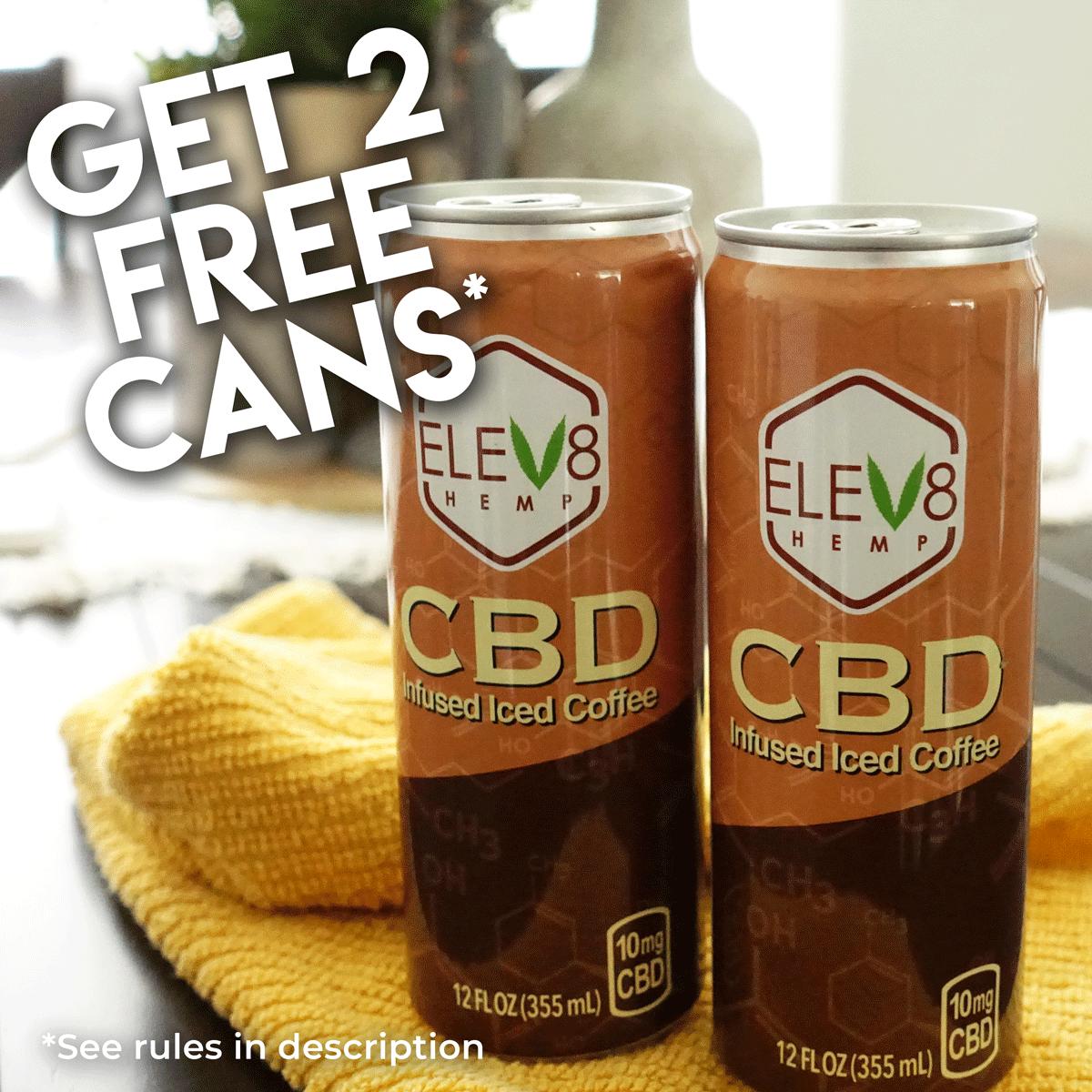 elev8hemp's tweet photo. It's Coffee with a Cop Day! Get 2 FREE Cans of our Elev8 CBD Iced Coffee when you post a pic on Instagram of you with a cop drinking coffee, shout out to us with tag @elev8hemp, and use #elev8beverages &amp; #cbdcoffee in your post! We’ll DM you!

#coffeewithacop $VATE https://t.co/DithIdlvGR