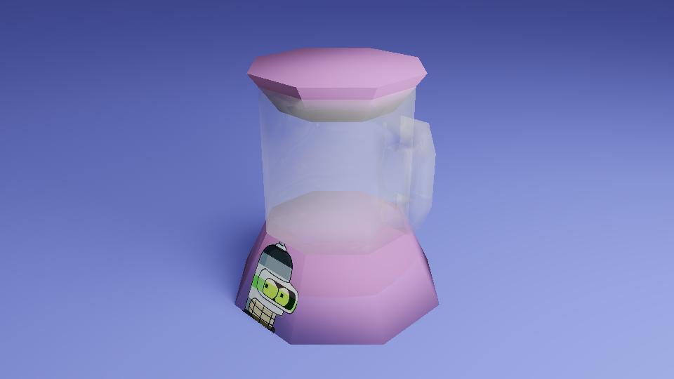 good morning, here's a lavender agender bender blender blender render