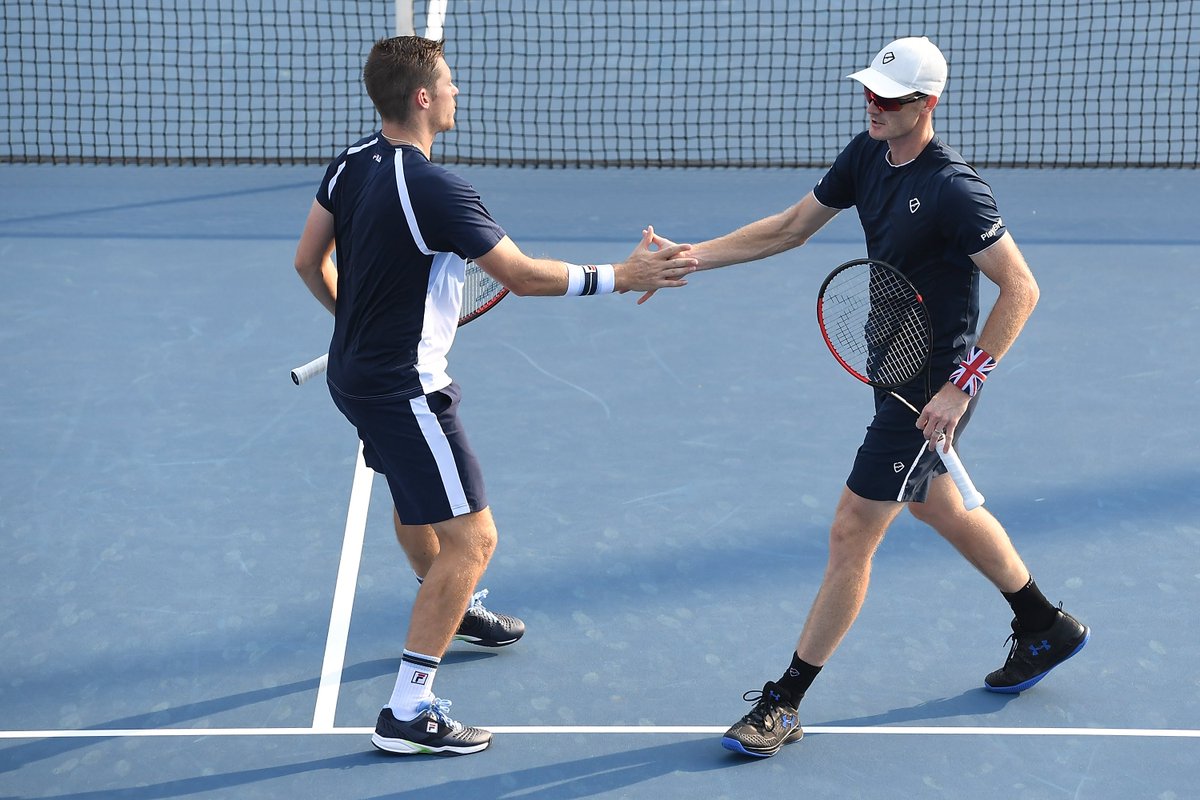 the_LTA's tweet photo. It's #murraymania today...
@jamie_murray and @nealskupski power through the quarter finals of the #ATPTour #ChinaOpen, beating top seeds #Farah and #Cabal
6-4 6-2 https://t.co/riIrr8iLF0