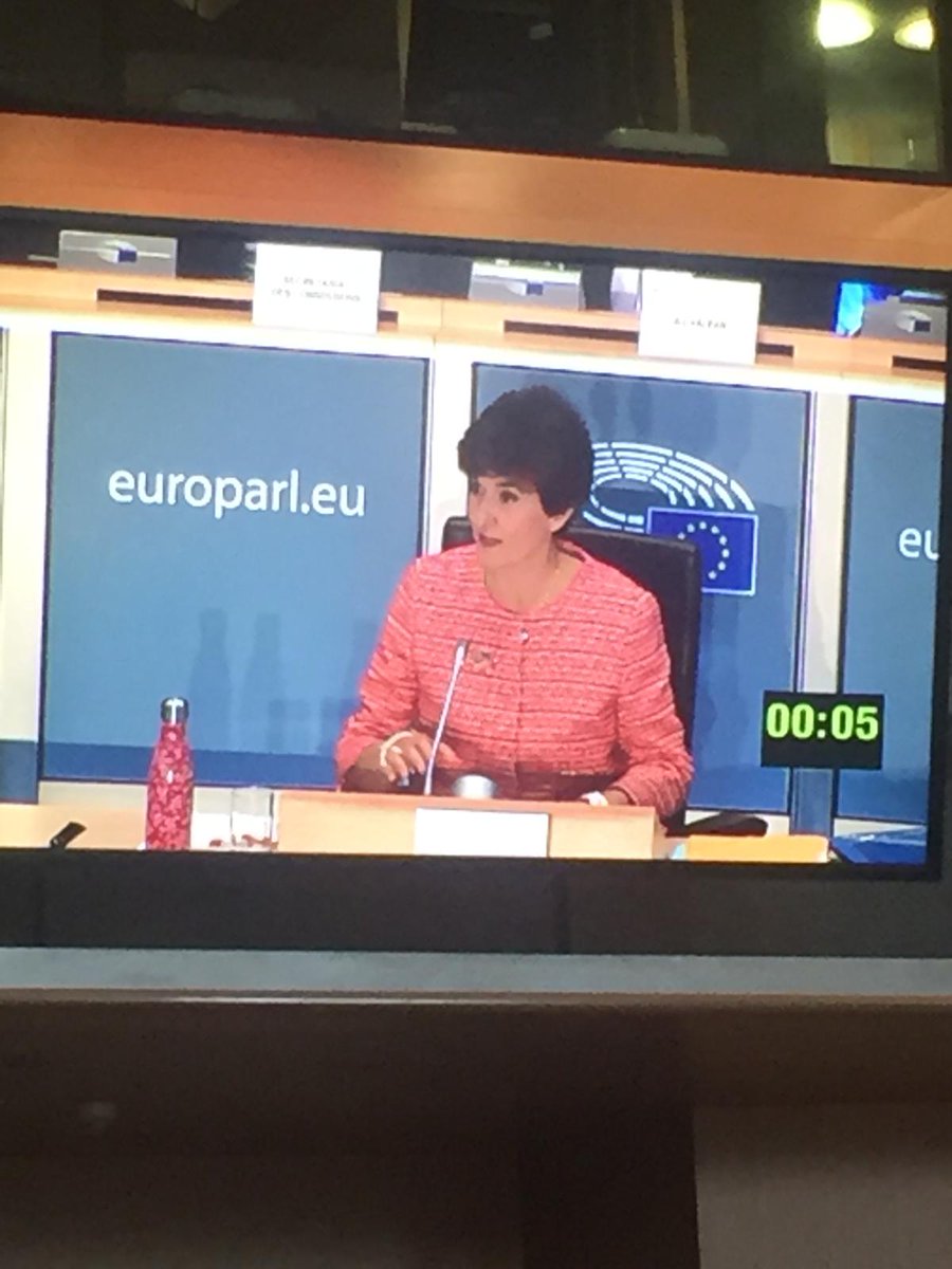 Nous assistons à l'audition de @GoulardSylvie au @Europarl_FR. Les #PME incluses dans ses priorités ! @CPMEnationale #EPhearing2019 #VdLCommission #Marchéintérieur