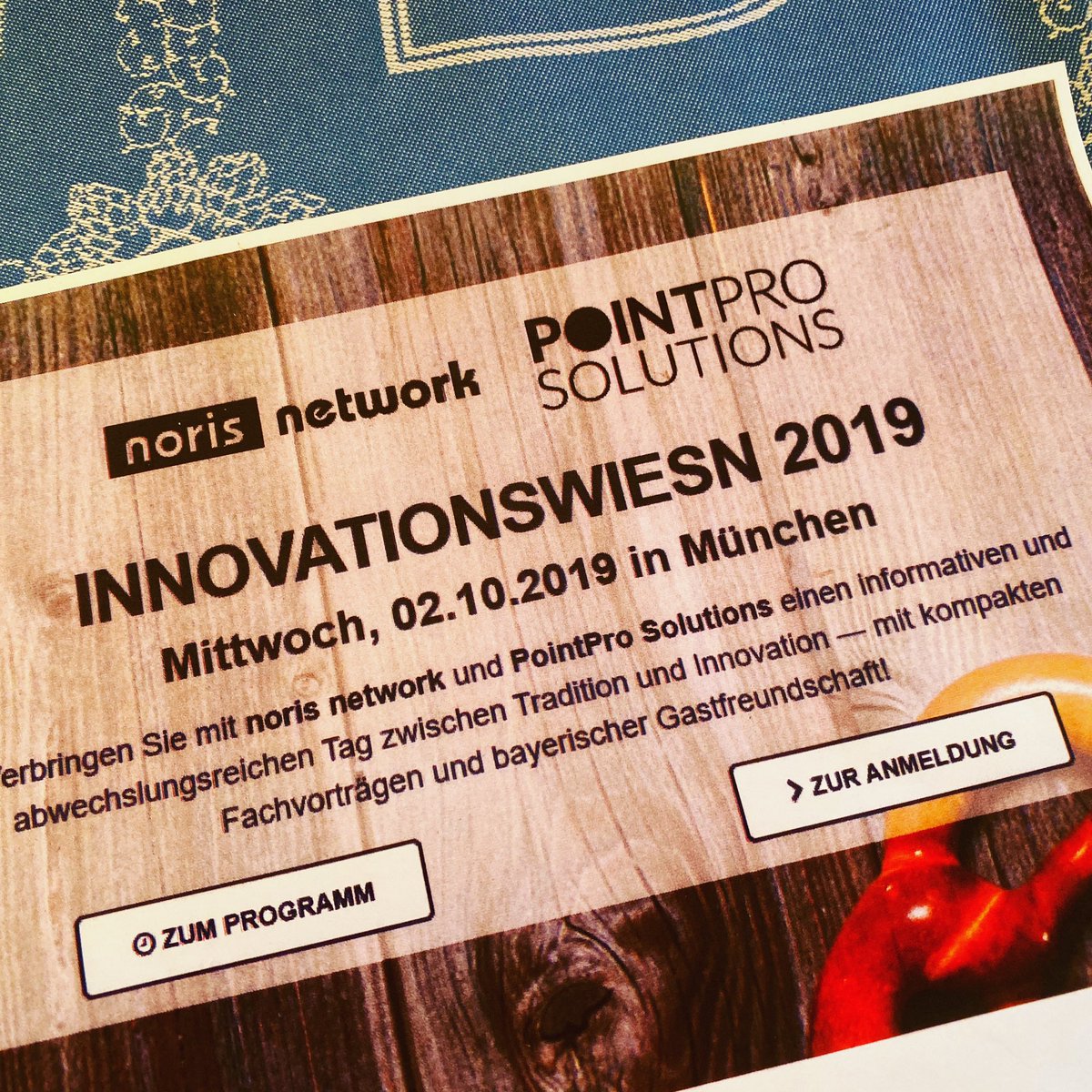 Danke für die Einladung 🥳 #innovationswiesn2019 #noris #münchen #schottenhammel #wiesn2019 🍺 #welovetosoulsurf