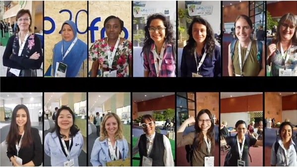 Women in forestry: do they have the same rights, are they landowners, are women choosing forestry as a profession? – see the video on Day 2 of the IUFRO Congress at youtu.be/Kezuni8bEN4!