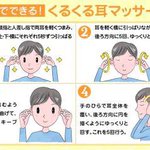 耳のマッサージでなんと顔の浮腫みと肩凝りに効果が!