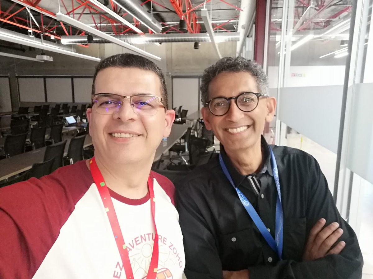 ZSphere_France's tweet image. Nous sommes présents pour la 6ème conférence annuelle des développeurs @zoho au siège américain à Pleasanton, en Californie.
3 jours d'échanges, de collaboration et d'apprentissage pour vous aider à améliorer vos process.
 #ZohoDevelopers #ZohoInspire #ZSphere #ZohoCreator