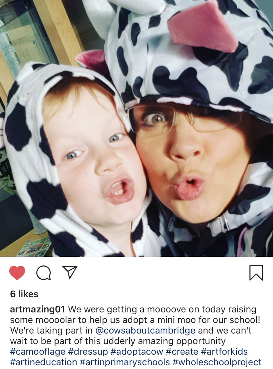 ⭐️🎨DID YOU KNOW? 🎨⭐️
There are lots of ways your school can fundraise to participate in our Learning Programme for your very own Mini Moo! 
We love this idea from Little Paxton Primary! #camooflage #muftiday
Download a brochure here! cowsaboutcambridge.co.uk/wp-content/upl… 🐄
