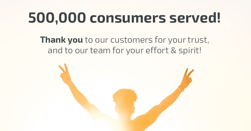 awamo_group's tweet photo. Proud to announce that awamo now serves 500,000+ consumers in Kenya and Uganda. Transactions worth EUR 55m+ facilitated so far. Big 'thank you' to our customers, partners, and our great team! #awamo #microfinance #software #Africa #Kenya #Uganda | https://t.co/Kt62GYYDU1 https://t.co/CO6HuALp19