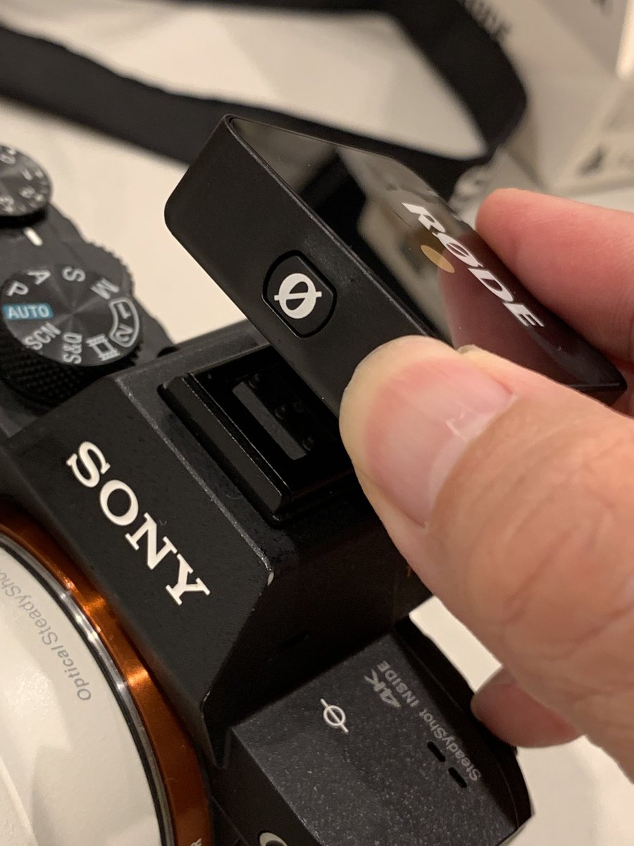 ys_kitchen's tweet image. そうそうRODE Wireless Goは
どうやって受信機側をカメラに載せるの？という疑問あると思うんですが、
クリップがそのまま、アクセサリーシューに付きます（爆）
これはこれで便利ですよね

#RODE 
#rodewirelessgo