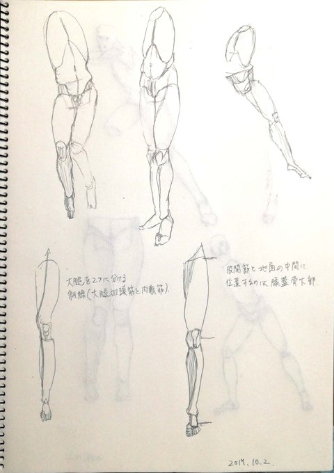 今日から足です。
難し～～? 