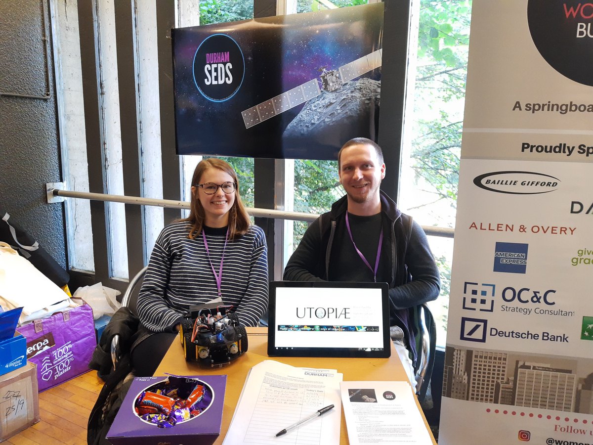 tatha_basu's tweet photo. Outreach done well..

#StudentsfortheExplorationandDevelopmentofSpace #SEDS #freshersfair
@utopiae_network @durham_uni https://t.co/5tyr73bigY
