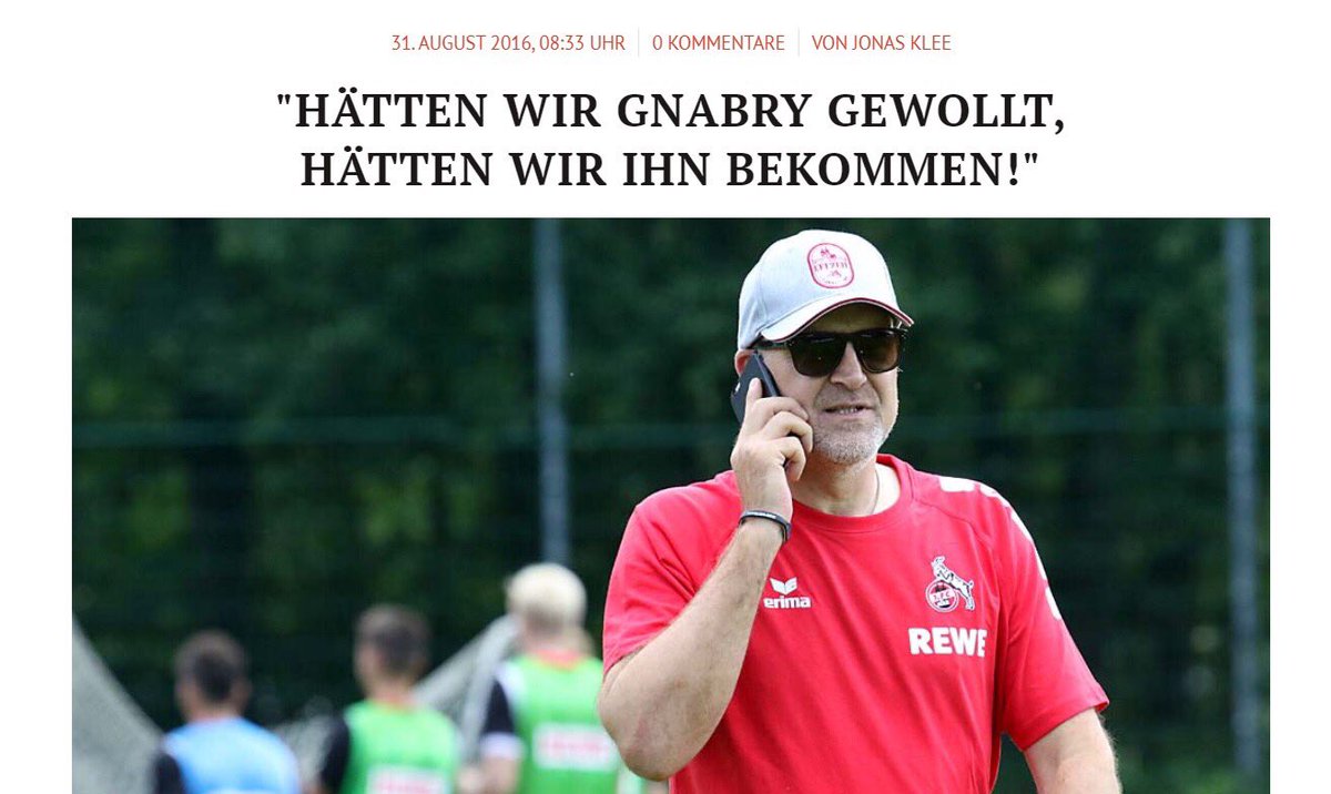 Tja, schade <a href="/fckoeln/">1. FC Köln</a> 😁

<a href="/SergeGnabry/">Serge Gnabry</a> <a href="/GEISSBLOG_KOELN/">GEISSBLOG</a> #gnabry #TOTFCB

geissblog.koeln/2016/08/haette…