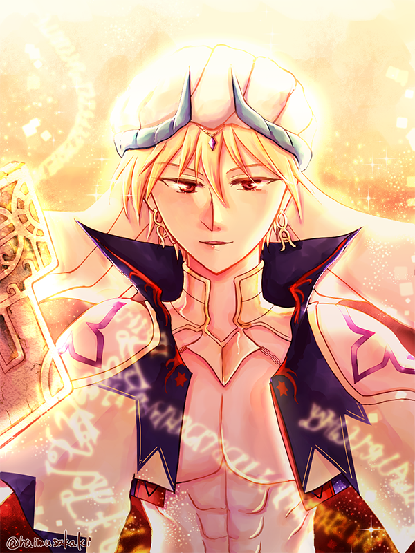 せいぜい派手に活躍して我を楽しませよ と入力すると ギルガメッシュ の絵文字が出現する Togetter