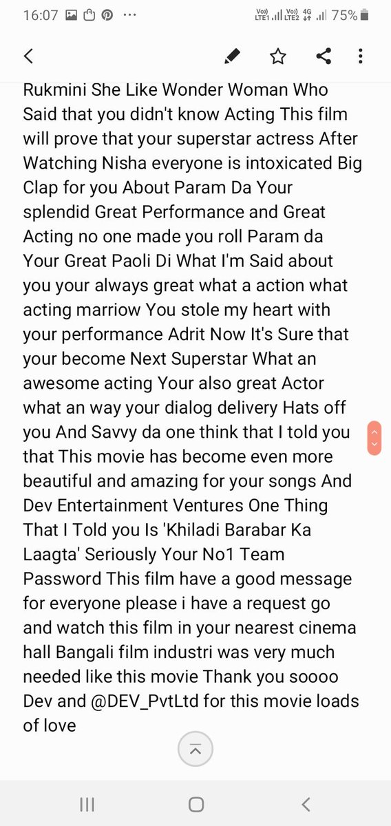 sushmibhaduri28's tweet photo. FIRST DAY FIRST SHOW REVIEW OF #Password #PasswordReview @idevadhikari @DEV_PvtLtd @paramspeak @paoli_d @adritbelieves @RukminiMaitra @savvygupta @imtanmoydas please Ektu Kosto Kore Poro mon theka likhechi https://t.co/BylOm8fzgI
