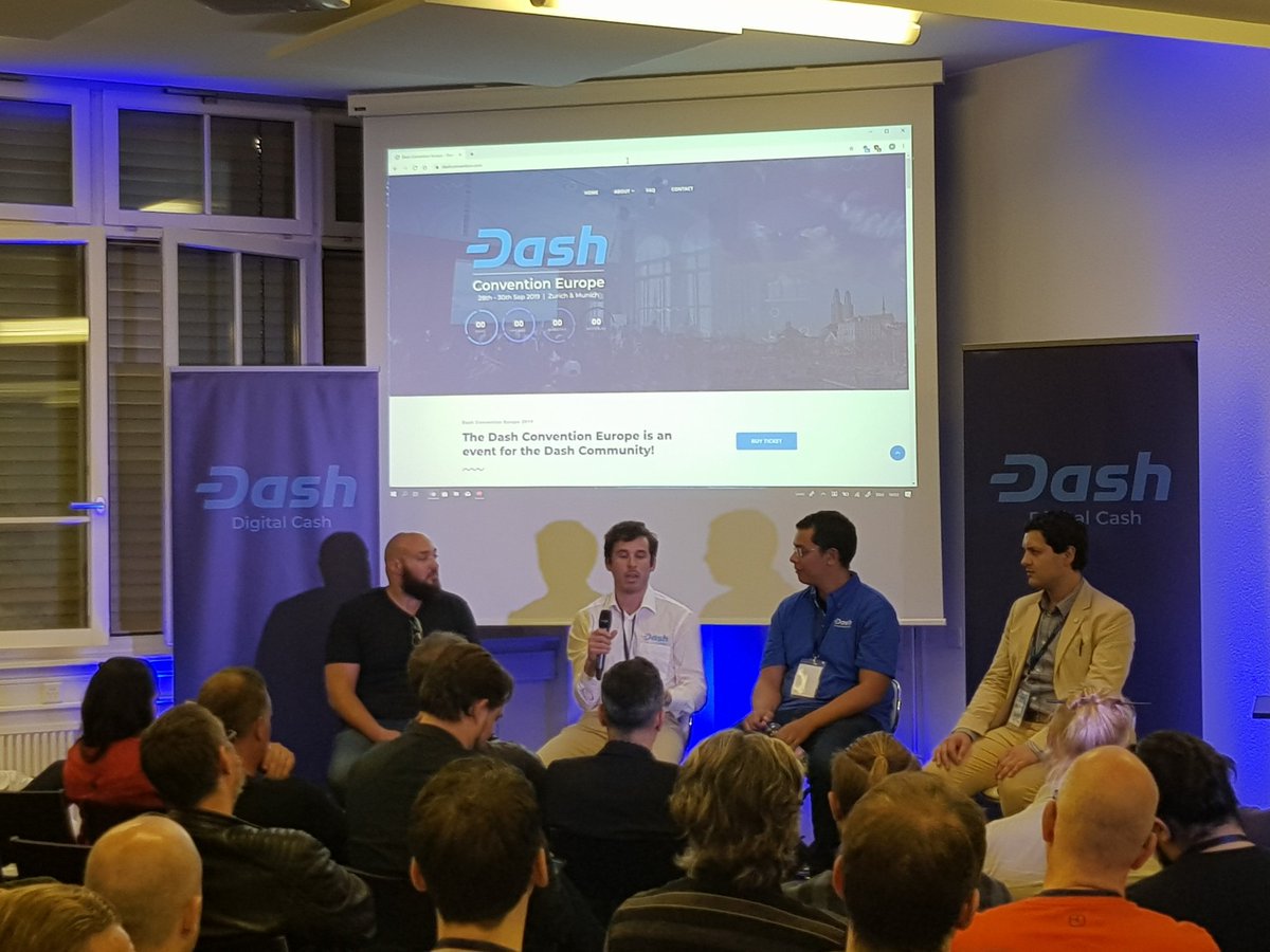 EmbassySchweiz's tweet image. #dashconvention was a cracking conference. A bit of everything:friendly and supportive participants, the great lineup of speakers.
@Dashpay @crowdnode @salamantex @Ledger @UTRUST @BitaloAG @LamiumBTC @Vaultoro @DashpayNews @travalacom @smartvalorinc @shopinbit @Anypay_ @coinify