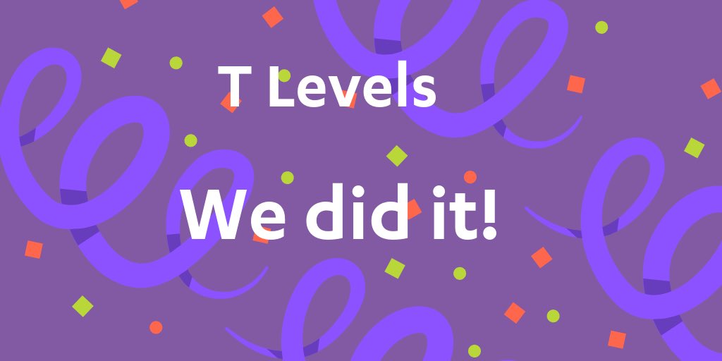 NCFE's tweet photo. Great news! We have won the delivery partner contract for Digital Business Services, Digital Support Services, Health, Healthcare Science and Science T Levels. Find out more - https://t.co/EOxoJlMaEC https://t.co/Tjwp64Ev9a