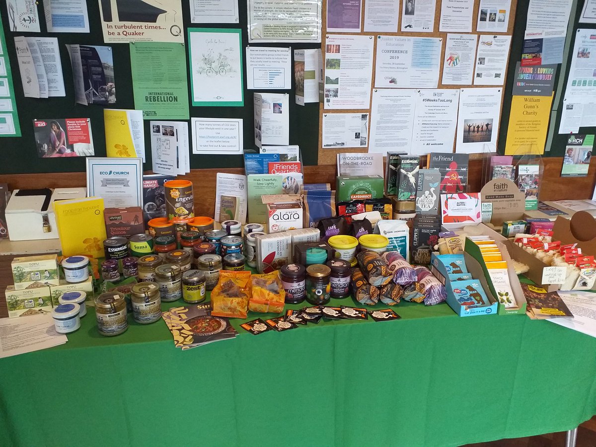 RootedWell's tweet image. We took Well Rooted Wholefoods to the Quaker meeting house on Sunday. It was great to share what we are doing with so many wonderful people. #shopsocial #choirwithnoname #QuakerWeek #ethicalretail