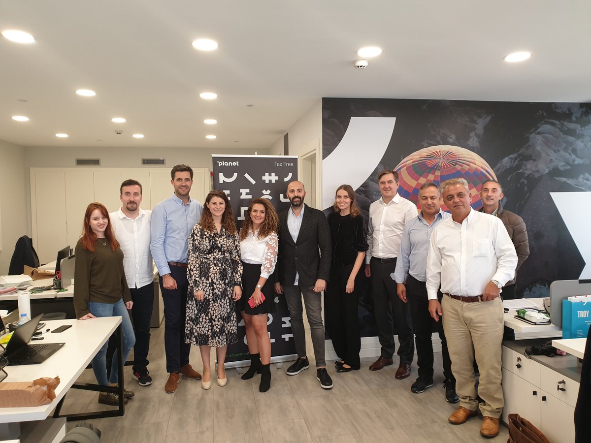 PlanetDataTeam's tweet photo. Planet launching digital Tax Free in Turkey, with the team led by Mehmet Baykam: https://t.co/8umYbSDWGc #internationalpayments #retail https://t.co/ejdvI4PAZ0
