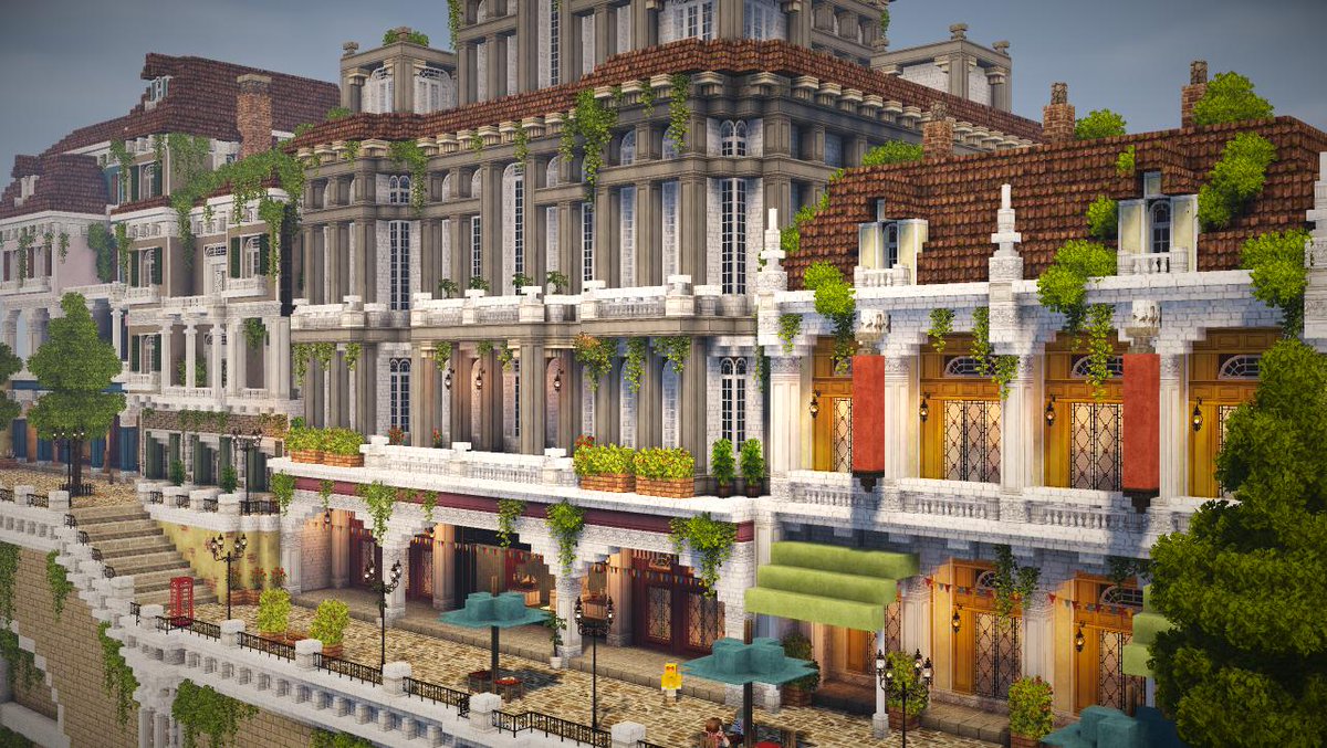 Pon P 最近マイクラできてないので過去に作ったもの上げ 水上都市ワールド ビルダーズの島公開が出来たらまた再開したいな Cocricot