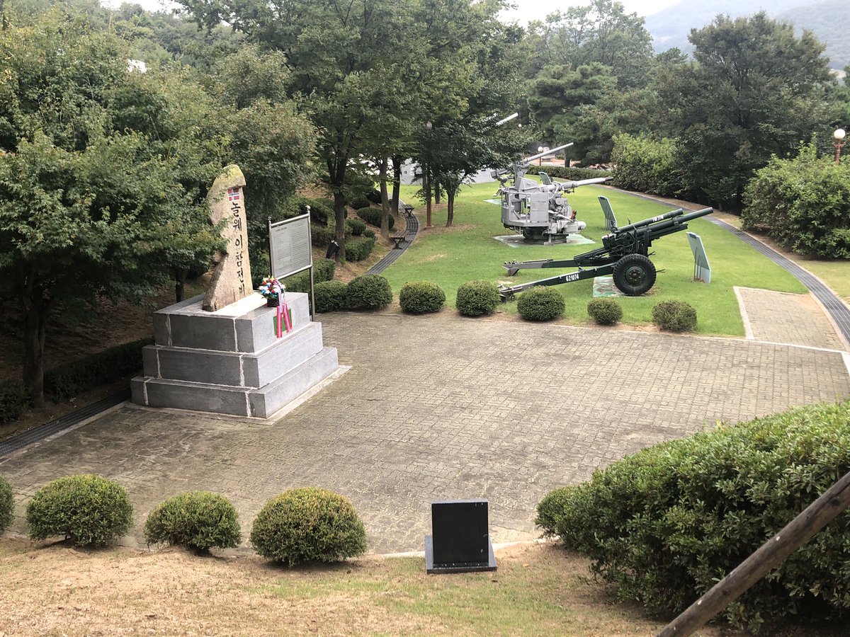 Solberg__'s tweet photo. Keeping a key part of our common 🇰🇷🇳🇴 history alive! Thanks to the wonderful Freedom Protection Peace Museum in #Dongducheon for taking such care of the #NORMASH memories! @ROK_MND @UN_Command @USForcesKorea @Forsvarsdep @Forsvaret_no @Utenriksdept https://t.co/Fj9qlvY5FA
