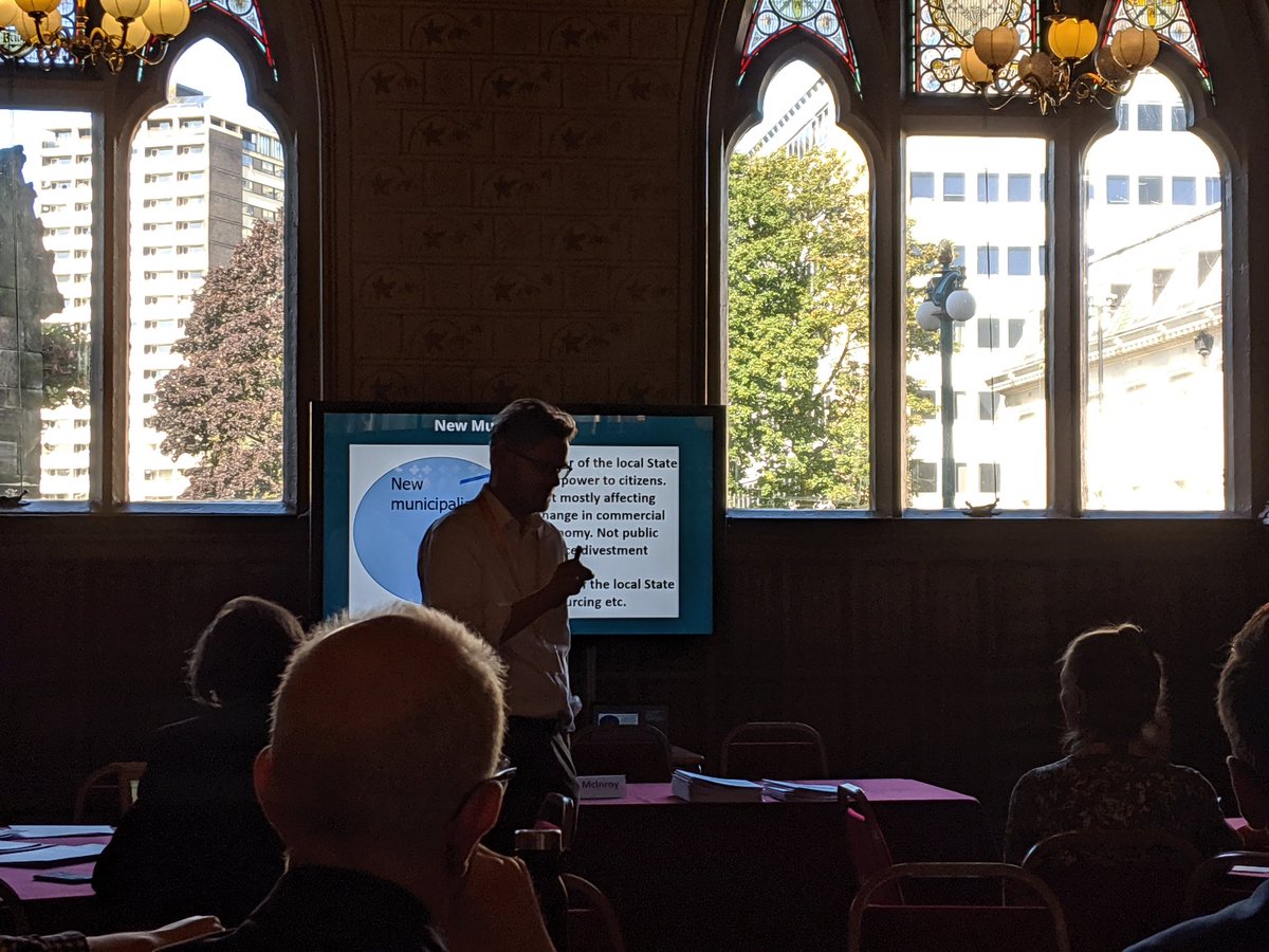 GCC_ESI's tweet photo. Workshop on Community Wealth Building with @nmcinroy at CCIN 2019 https://t.co/w0Cd65t2J3