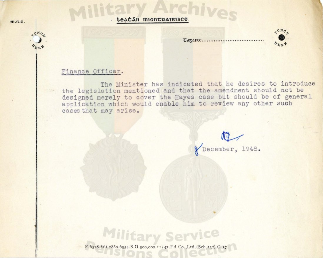 Many new IRA, CnamB and Fianna files were released today by @mspcblog. While obviously invaluable for 1916-1923, there is much of equal significance for later periods, understanding social history etc.
Like this memo from Stephen Hayes file:
treasonfelony.wordpress.com/2019/10/02/new…