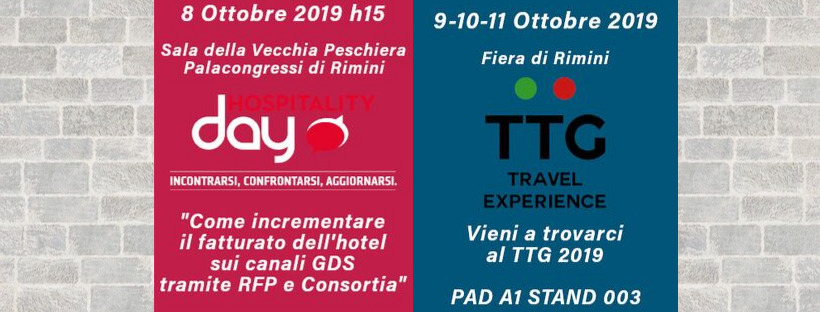 NetToHotel's tweet image. Incontriamoci a Rimini. Ti aspettiamo!
➡️Prenota un appuntamento con noi
lnkd.in/emwvkFT
✔️8 Ottobre #HospitalityDay
📌Palacongressi - Seminario:Incrementa il fatturato con RFP &amp;amp; Consortia
✔️9 - 11 Ottobre @TtgExpo 
📌Fiera di Rimini - Padi A1 003 #TTG2019
#hotel