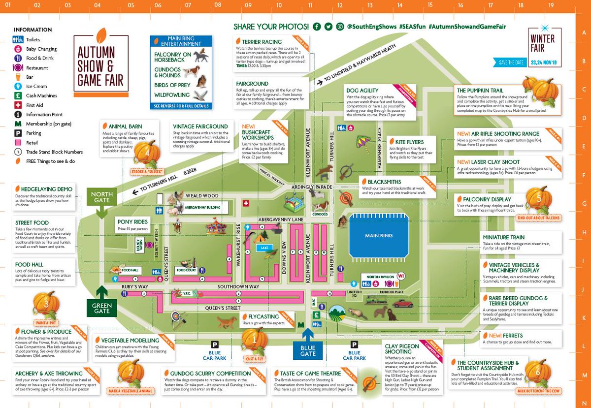 Autumn Show &amp; Game Fair is coming up: 5-6 Oct, at South of England Showground in Ardingly, W Sussex, RH17 6TL. From falconry displays, archery &amp; axe-throwing, terrier racing, &amp; vegetable modelling workshops! Discounted tickets before 4/10. <a href="/SouthEngShows/">South of England Shows</a> #familyfun #outdoorliving